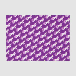 Unicornios acuarela arte papel tisular