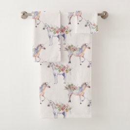 Unicornios Del Heaven Bath TowSet