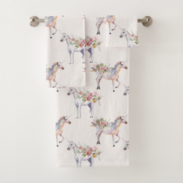Unicornios Del Heaven Bath TowSet (In situ)