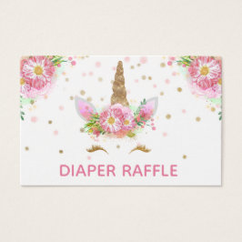 Unicornios en Bloom Diaper Raffle