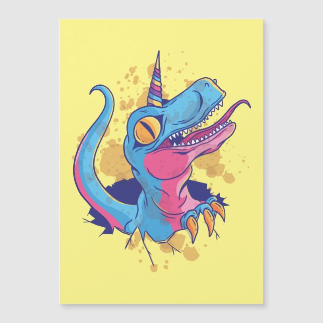 Unicornisauro (Anverso)