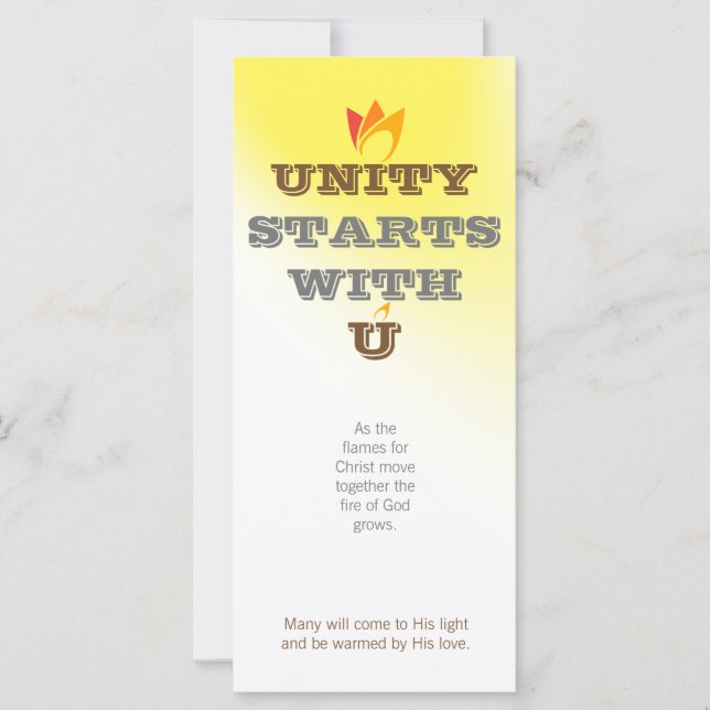 UNIDAD COMIENZA CON U (naranja al fuego rojo) y lo (Anverso)