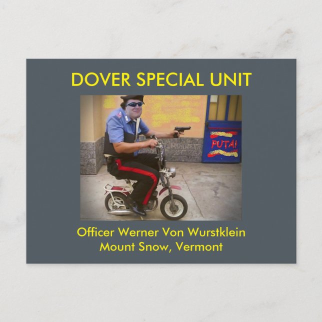 Unidad Especial Dover #5: Postales (Anverso)