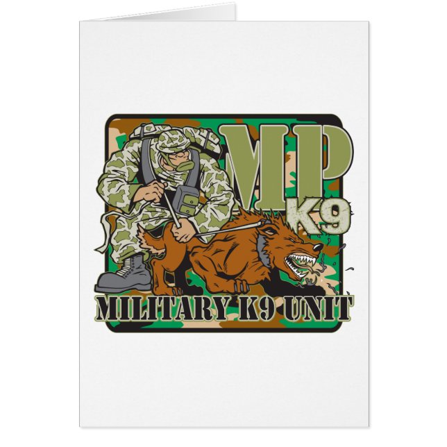 Unidad militar K9 (Frente)