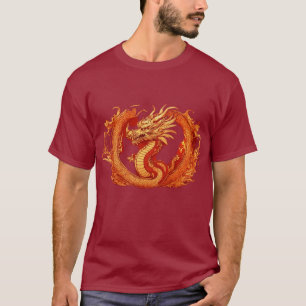 Unidad mística: camiseta de impresión de mezcla ro