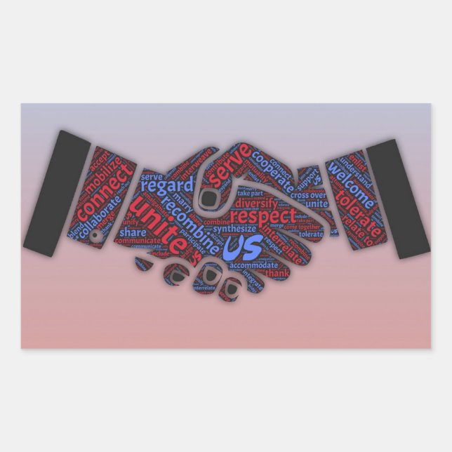 Unidad Política Demócrata y Pegatina Republicano (Anverso)