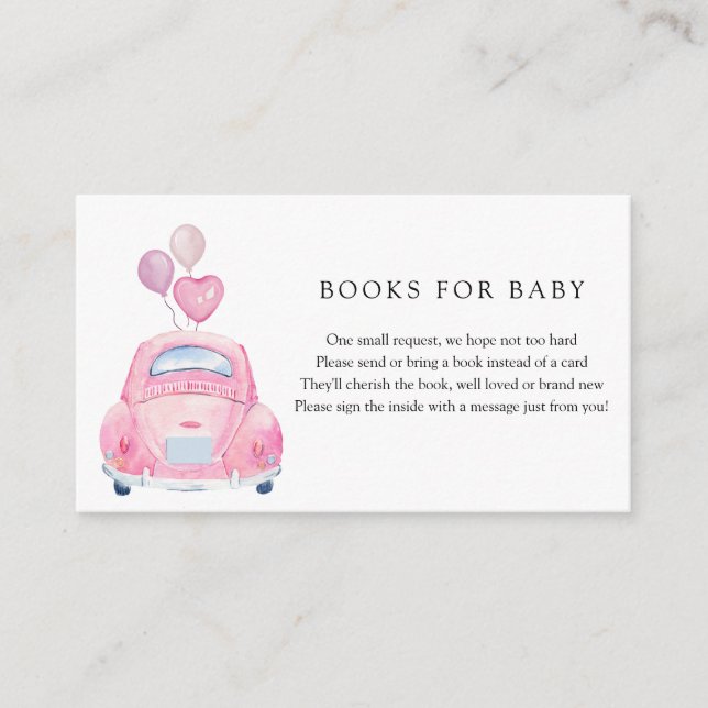 Unidad por tarjeta de gabinete de Baby Shower (Anverso)