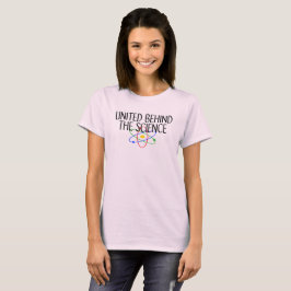 Unidos detrás de la camiseta de ciencia