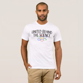 Unidos detrás de la camiseta de ciencia