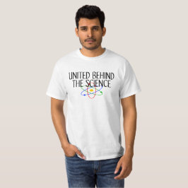Unidos detrás de la camiseta de ciencia