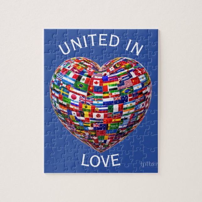 UNIDOS EN AMOR: ROMPECABEZAS DEL CORAZÓN DE LA HUM (Vertical)
