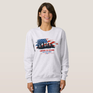 Unidos en pie Camisas sudaderas