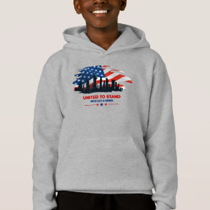 Unidos en pie Niños Pullover Hoodie