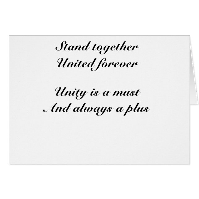 Unidos para siempre (Anverso (Horizontal))