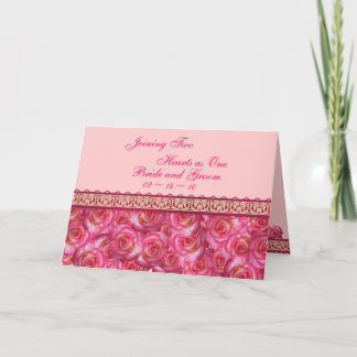 Uniéndose a dos corazones de la invitación a la bo