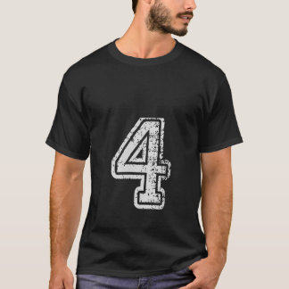 Uniformes número 4 de cuatro escuelas de Jersey pa