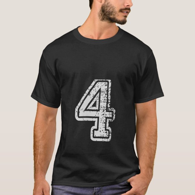 Uniformes número 4 de cuatro escuelas de Jersey pa (Anverso)