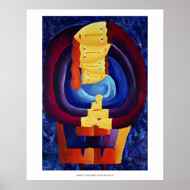 Uniformidad de la familia Impresión de pintura de  (Frente)