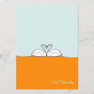 Unión azul/naranja - invitación del CP