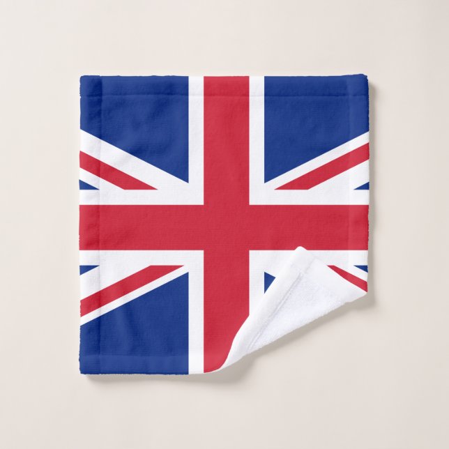 Unión de la bandera del Reino Unido Jack (Toallita)