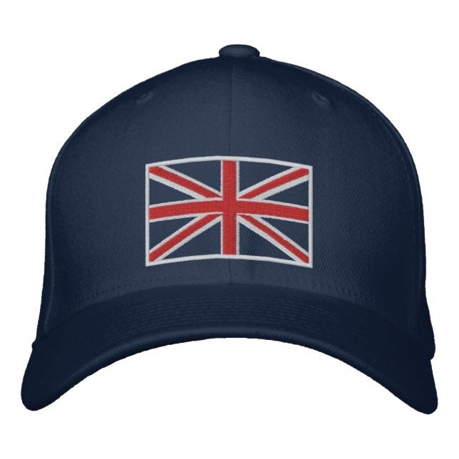 Unión del Reino Unido Jack Flag Gorra (Azul) (Anverso)