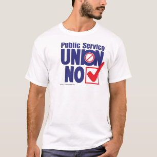 Unión del servicio público NINGUNA - camisa