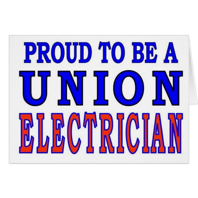 UNION ELECTRICIAN (Anverso (Horizontal))