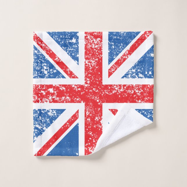 Union Jack apenado/bandera (Toallita)