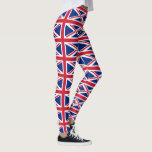 Unión Jack / Bandera británica Leggings<br><div class="desc">Leyes con pabellón del Reino Unido de Gran Bretaña e Irlanda del Norte (Union Jack)</div>