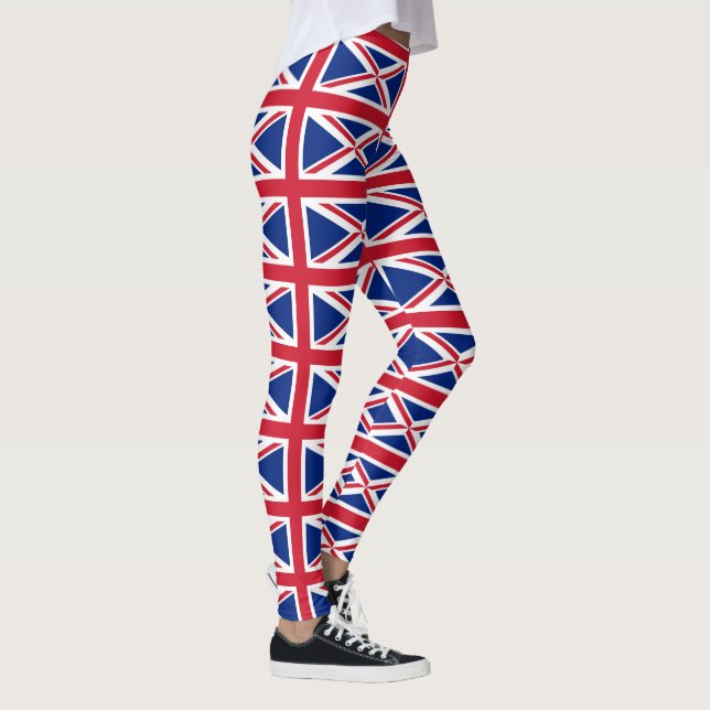 Unión Jack / Bandera británica Leggings (Derecha)