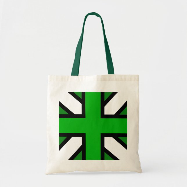 Union Jack inspiró la bolsa de asas (Frente)