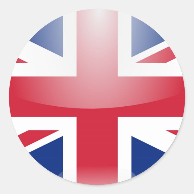 Union Jack Pegatina (Anverso)