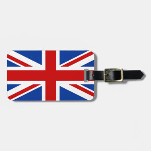 Union Jack personalizó la etiqueta del equipaje