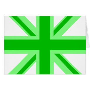 Union Jack verde
