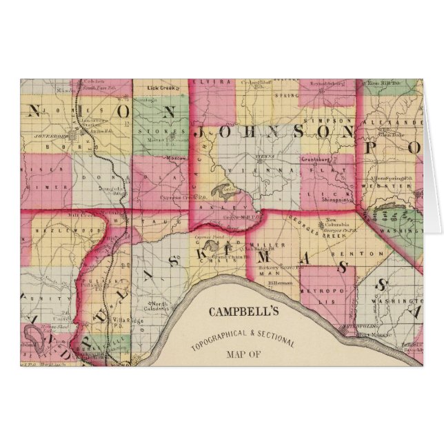 Unión, Johnson, Alexander, Pulaski (Anverso (Horizontal))