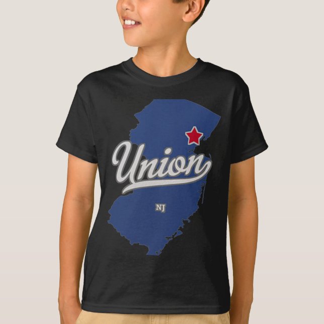 Union New Jersey Nj Map  (Anverso)