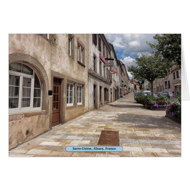 Unión Sarre, Alsacia, Francia (Anverso (Horizontal))