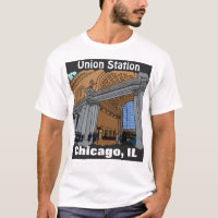 Union station Chicago, camiseta IL