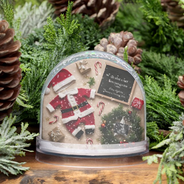 Unique Christmas pregnancy announcement  (Invierno)