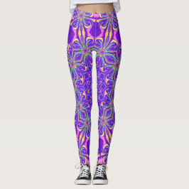 Unique leggings purpple