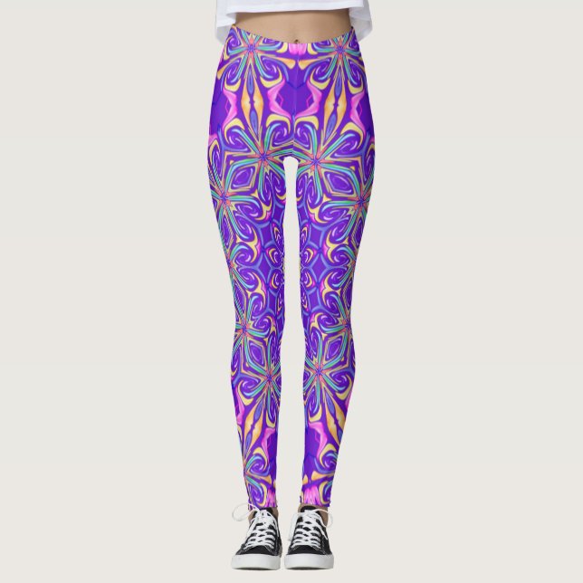 Unique leggings purpple (Anverso)