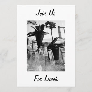 UNIRSE A NOSOTROS PARA EL ALMUERZO - INVITACIÓN