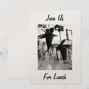 UNIRSE A NOSOTROS PARA EL ALMUERZO - INVITACIÓN (O