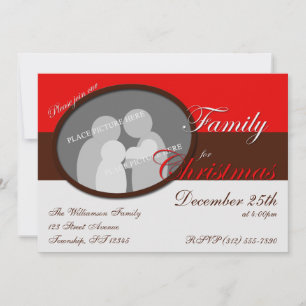 Unirse a nuestra familia para Navidades Invitacion