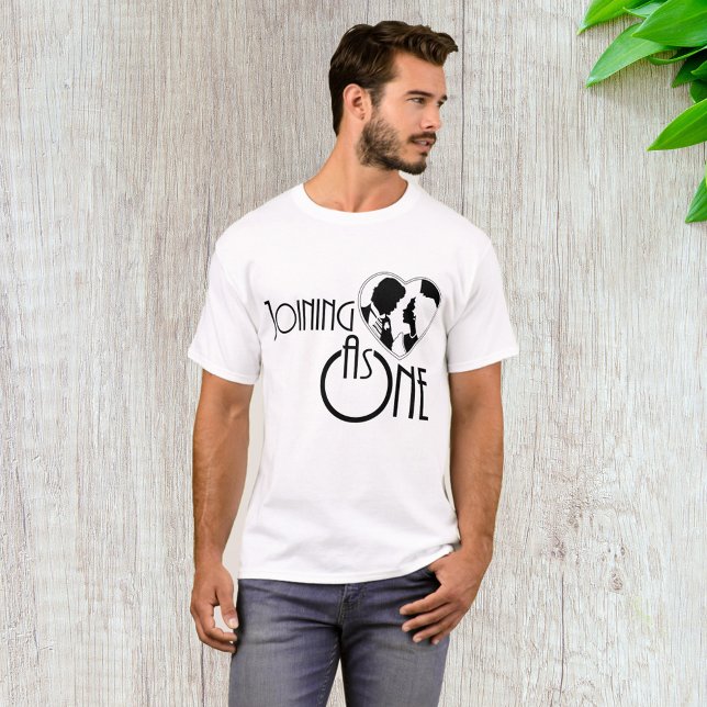 Unirse a una camiseta masculina (Subido por el creador)