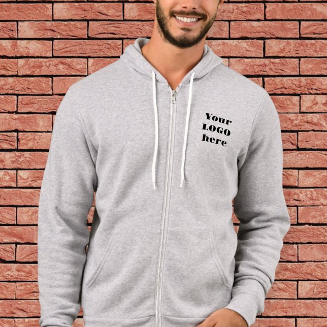 Unisex customized sweater with zipper (Subido por el creador)