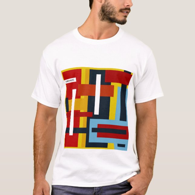 Unisex de camiseta básica masculina (Anverso)