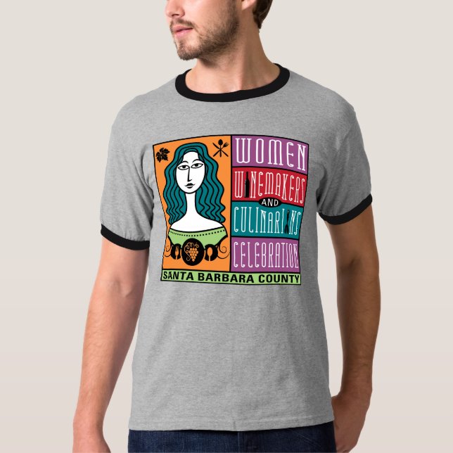 Unisex de camisetas - WWCC del condado de Santa Ba (Anverso)