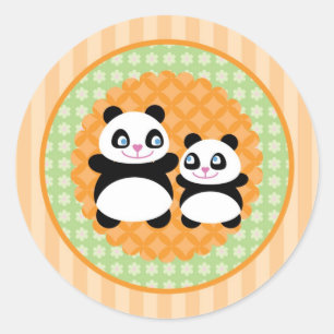 Unisex Panda Bear Pegatina