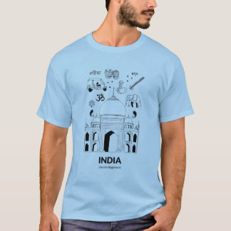 Unisex Viaje en camiseta - India - No para princip